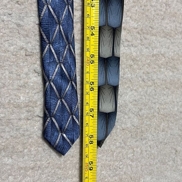 Vintage 1996 Grateful Dead Ties 100% Silk Geometric 58X3.5” - Picture 5 of 7